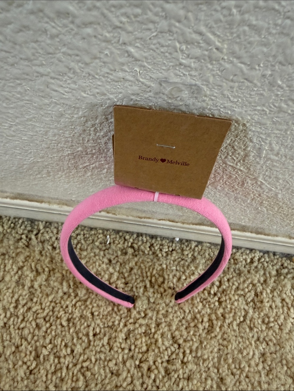 Brandy Melville blush Pink Headband